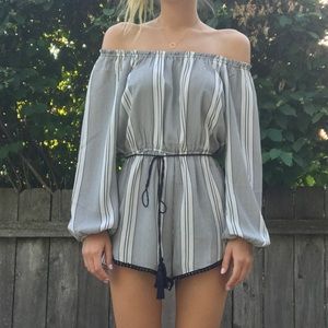 Striped Romper